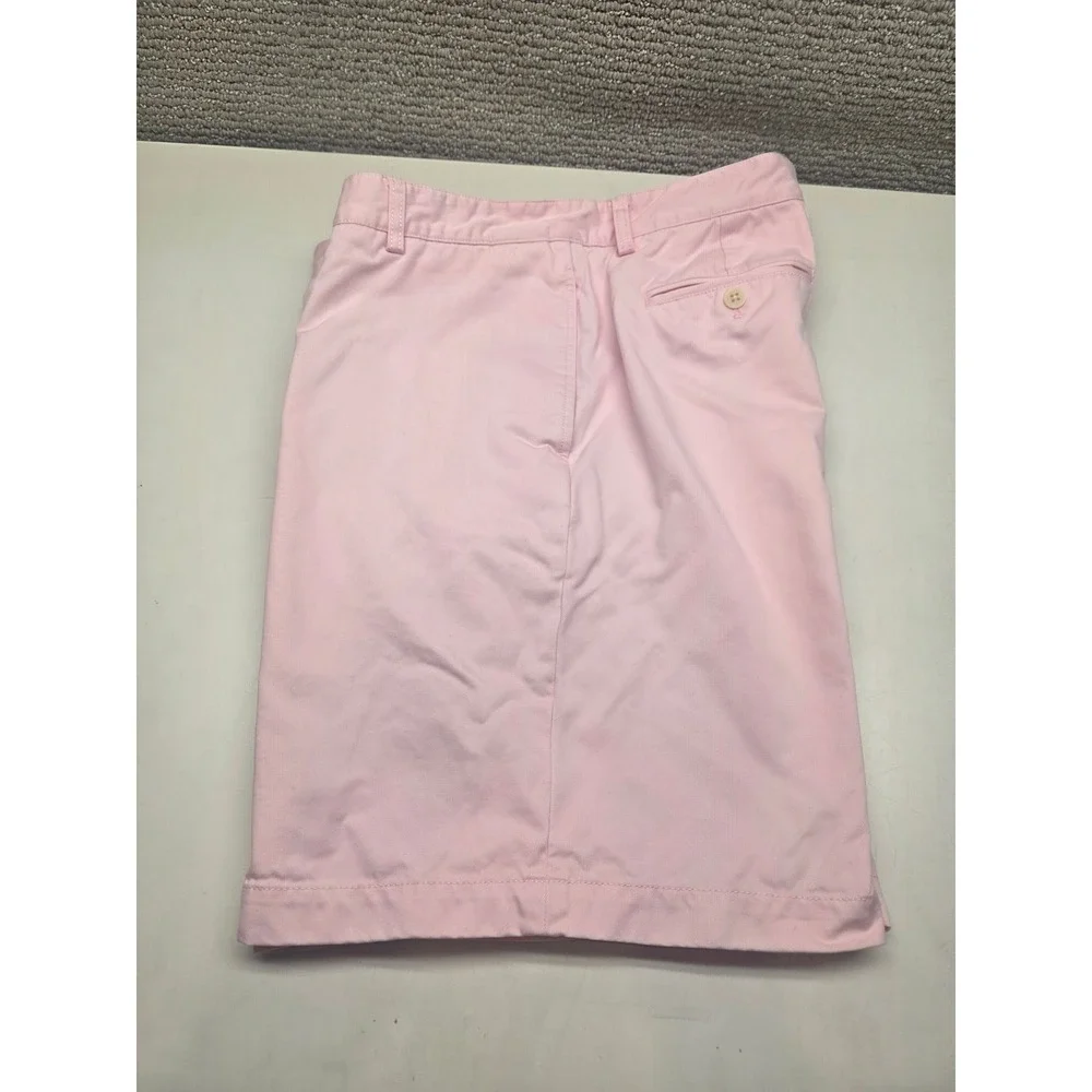 Vineyard‎ Vines Mens Pink Breaker Cotton Twill Chino Shorts Size 35 RN2318245